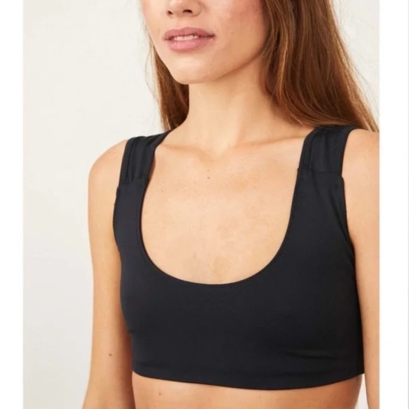 FP MOVEMENT Rebound Black Sport Bra Size Medium - Picture 2 of 9